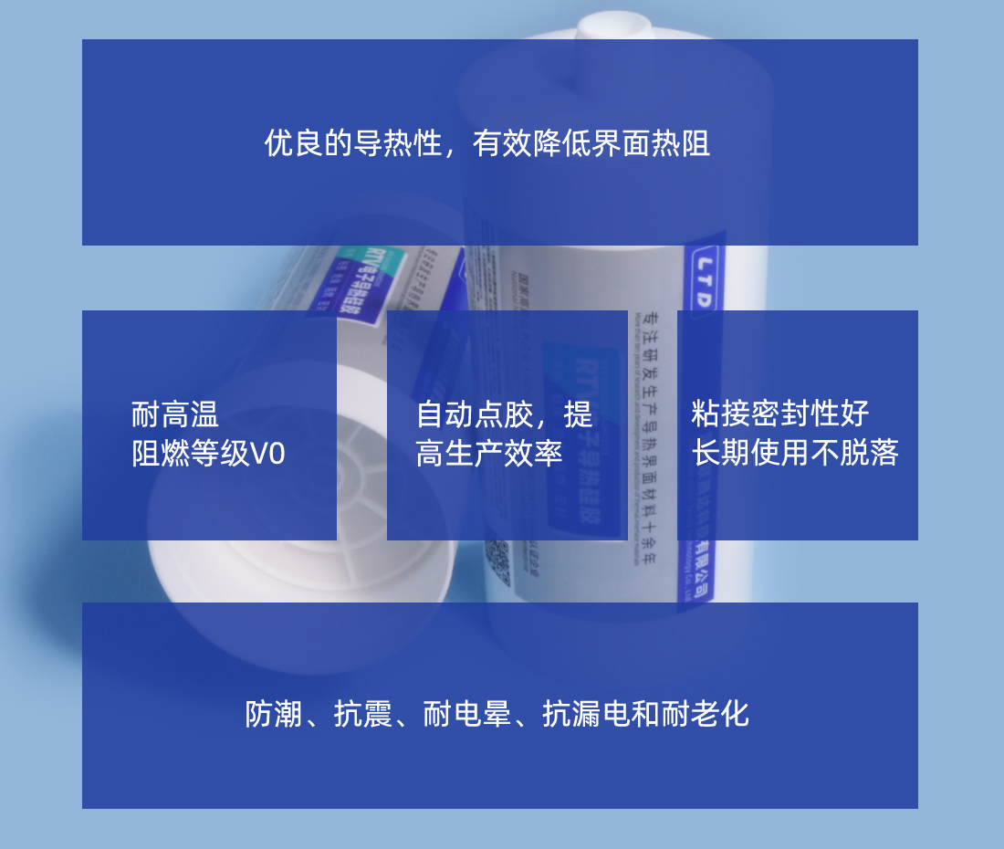 導(dǎo)熱硅膠產(chǎn)品特點